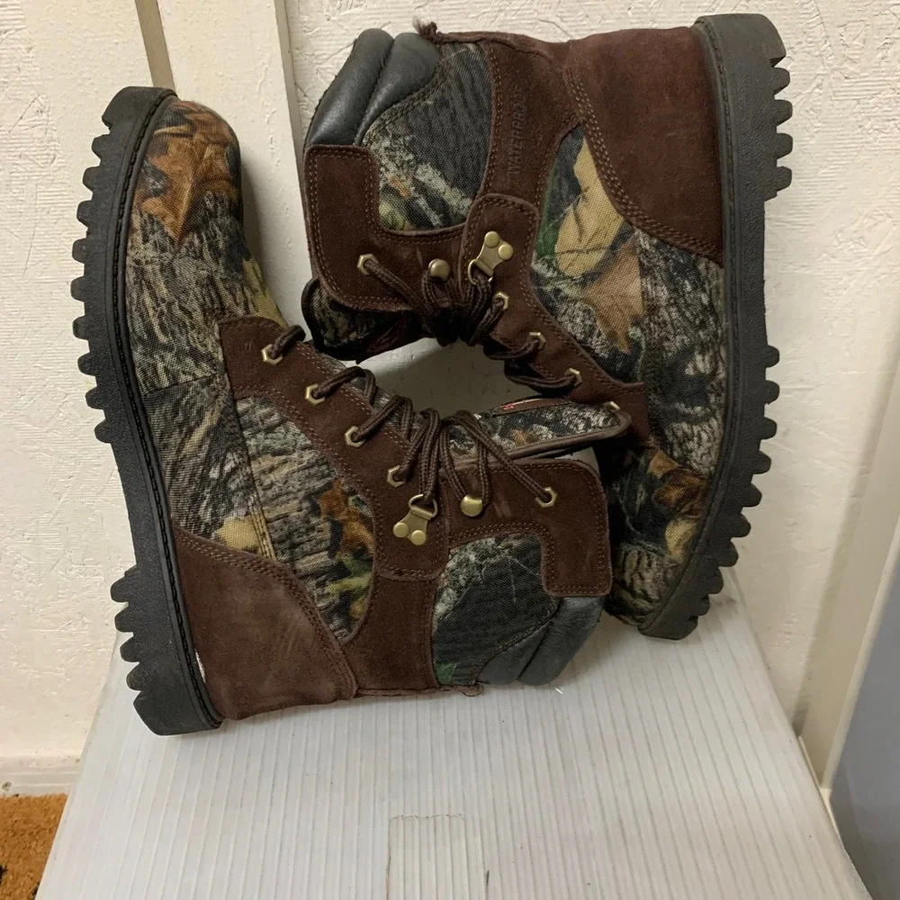 Brahma Hunter Boots Mens 13 Camo Waterproof Thinsulate Hunting Work Outdoor